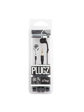 iFrogz EarPollution Plugz with Mic in White
